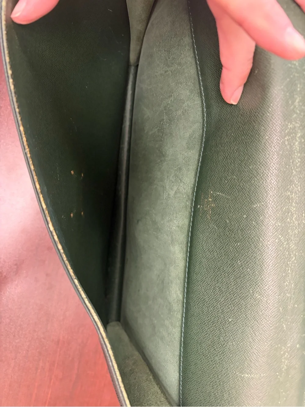 Authentic Louis Vuitton Epi Serviette Ambassadeur Briefcase